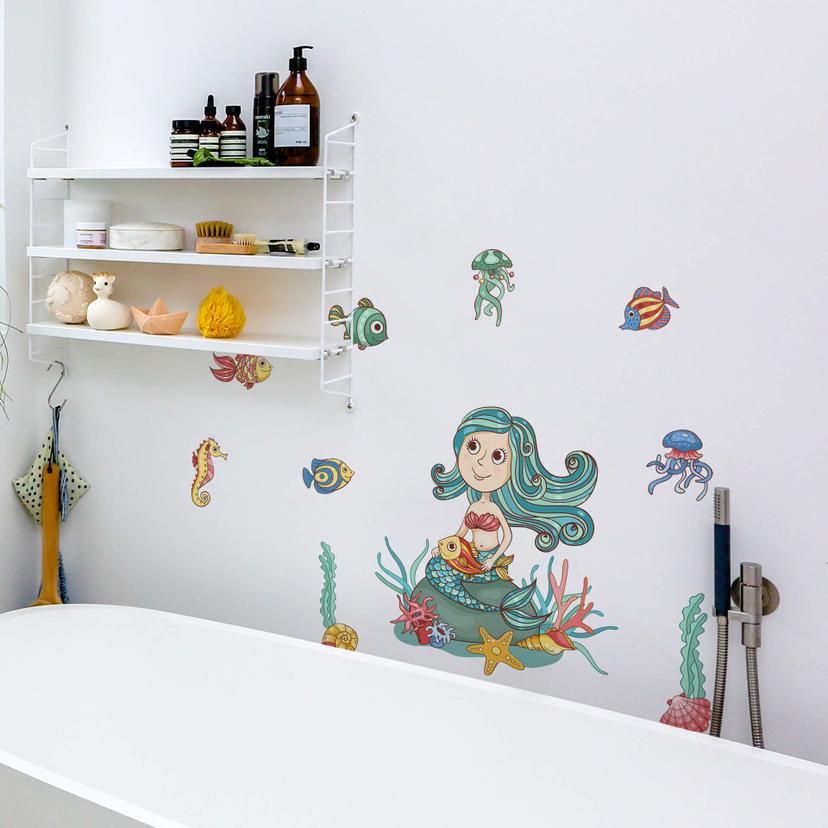 Sticker mural - Sirène 02