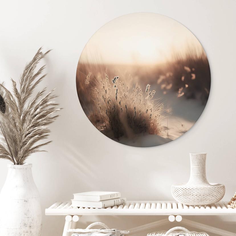 Cerchio a muro Treechild - Tramonto sulle dune