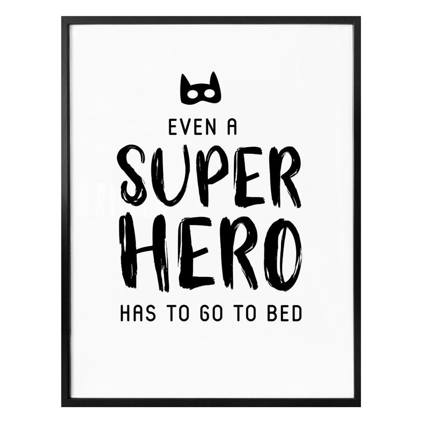 Póster Incluso un superhéroe
