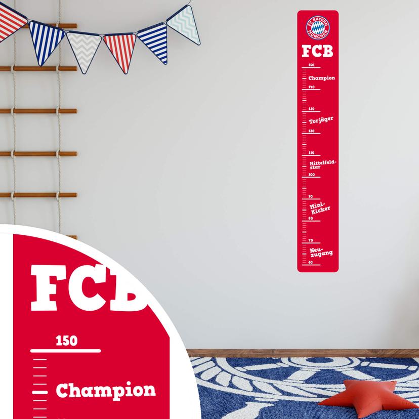 Muursticker Bayern München Meetlat