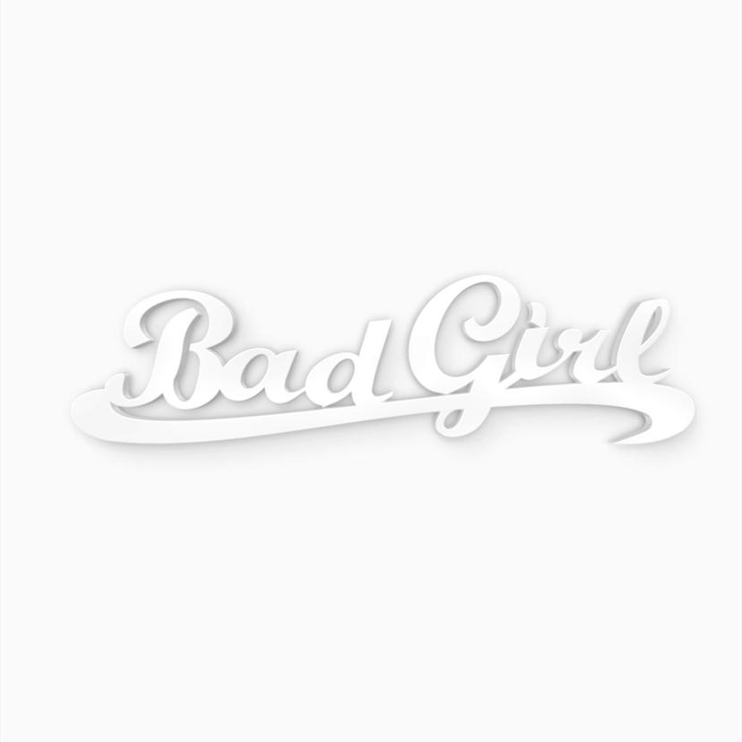 Lettere decorative - 3D Bad Girl