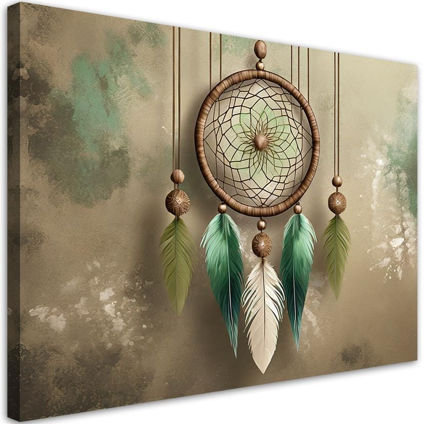 Leinwandbild Boho Traumfänger