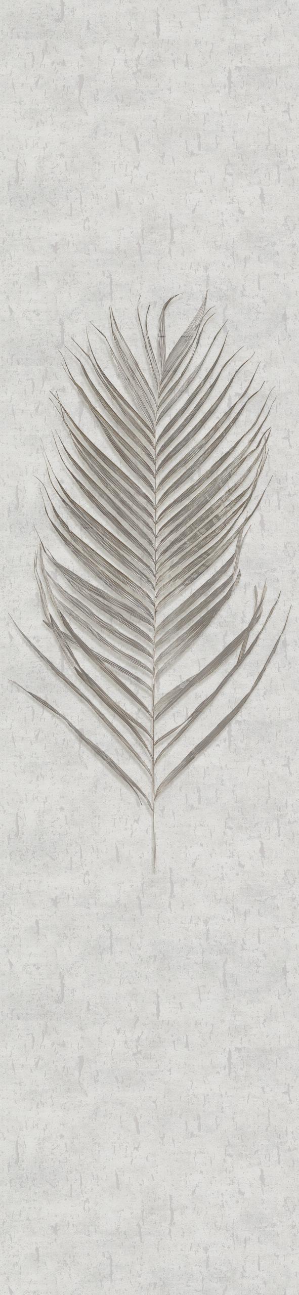 Non-woven tapet Naturlig Opulens Hvid grafisk 3,30 x 0,70 cm