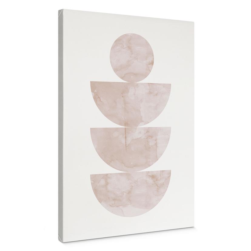 Canvasbillede Geometrisk balance - Abstrakt komposition - Costa