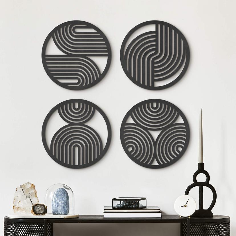 MDF-dekoration Boho Rainbows