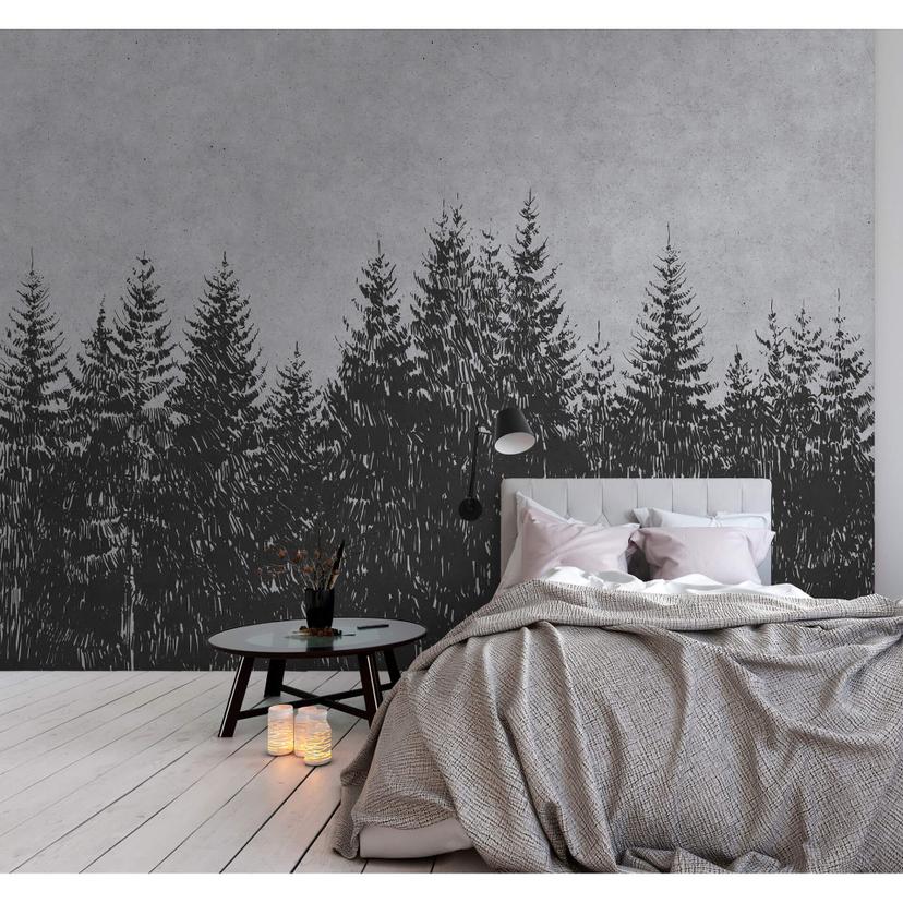Livingwalls Fototapet Walls by Patel Black Forest 3