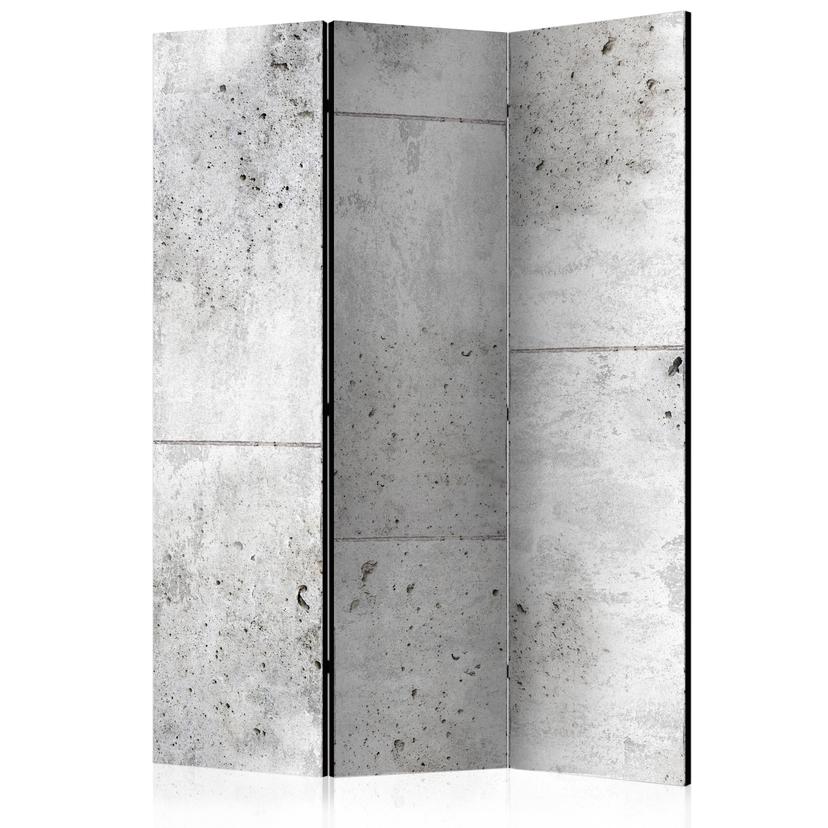 Paravent Séparation de pièce - Force du béton, 3 pièces