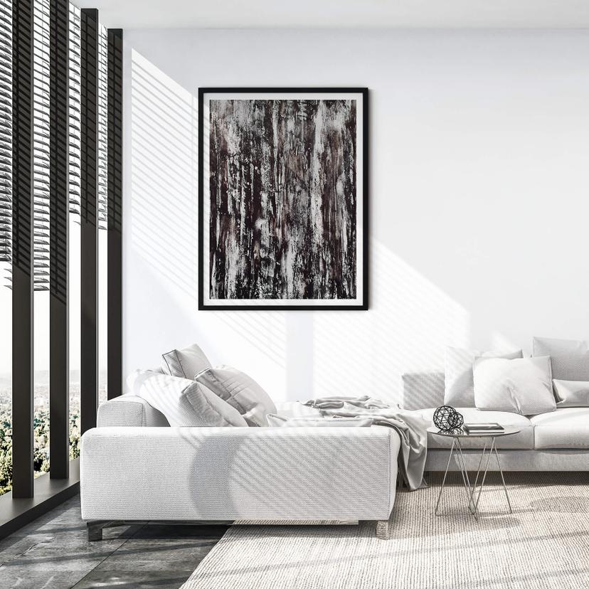 Poster Zamart - Lignes abstraites