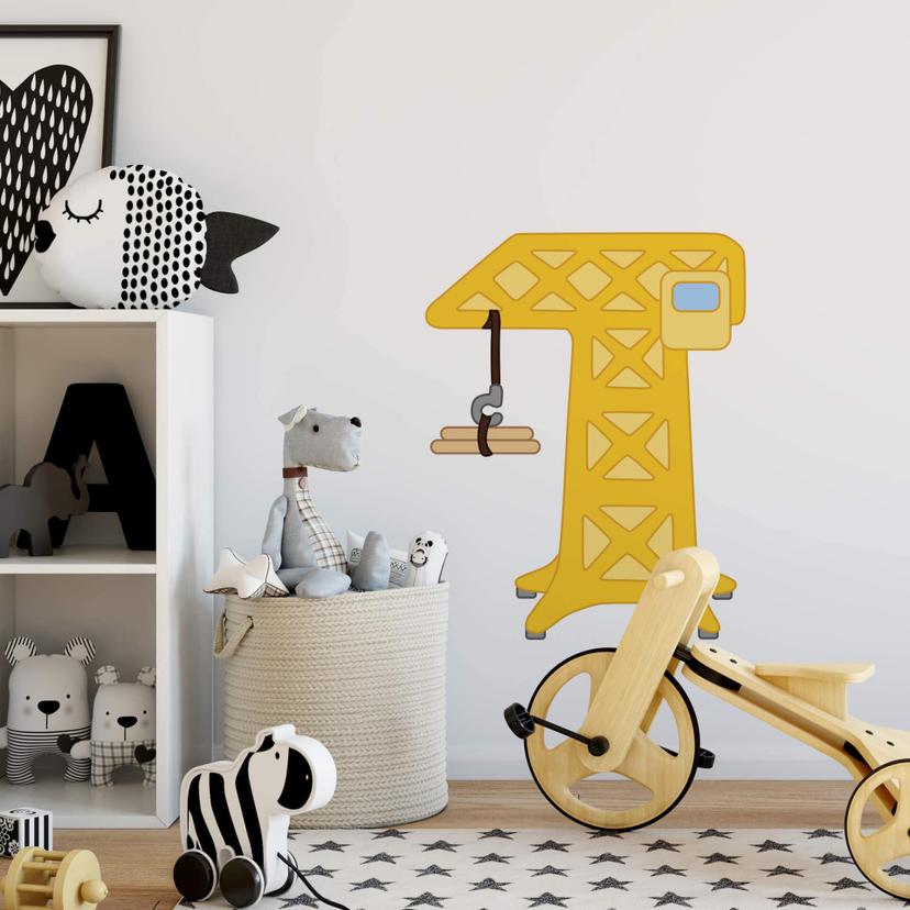 Sticker mural - Grue