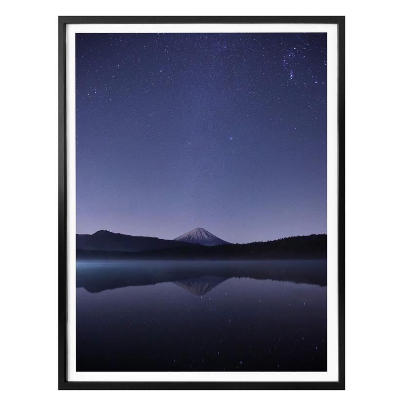 Póster del cielo nocturno