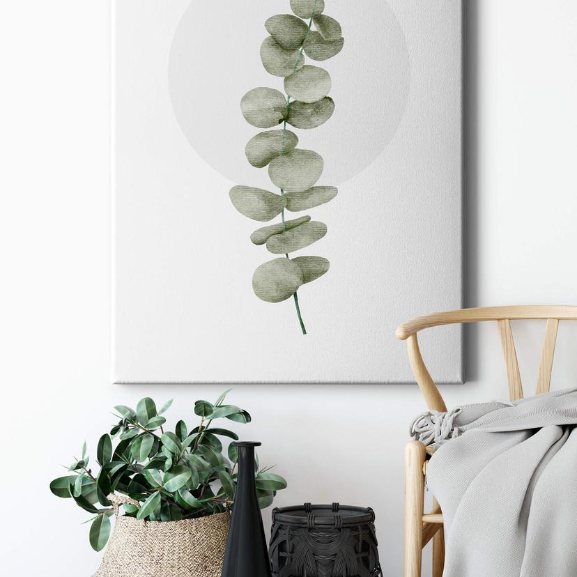 Leinwandbild Kubistika - Eukalyptus