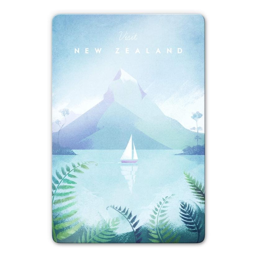 Glasbillede - Rivers - New Zealand