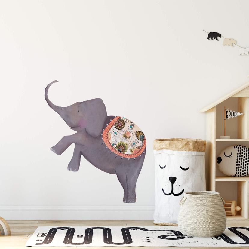 Muursticker Leffler - Olifant