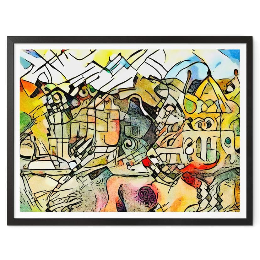 Poster Zamart - Kandinsky rencontre Amsterdam