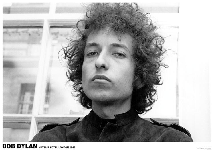 Affiche Bob Dylan - Mayfair Face, affiche (84,1 x 59,4 cm)