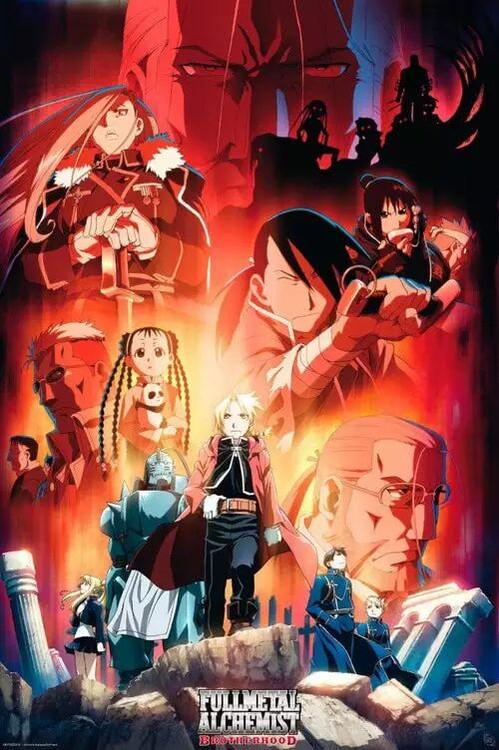 Poster, Film Poster Fullmetal Alchemist - Key Art 61x91,5 cm