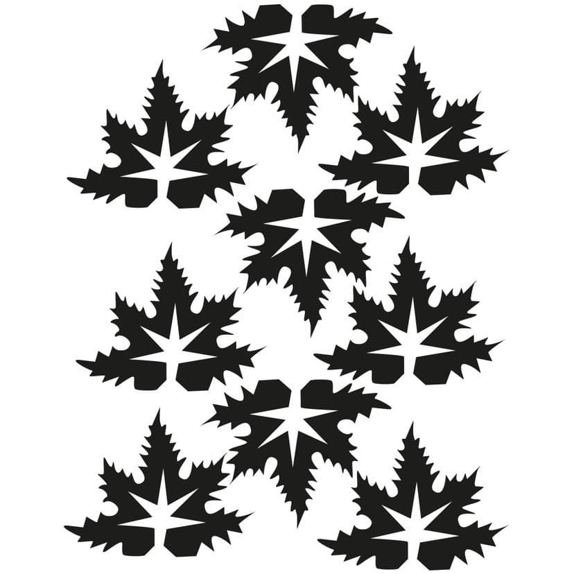 Sticker mural - Set Feuilles #18