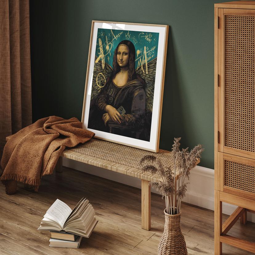 Poster Monna Lisa - moderna