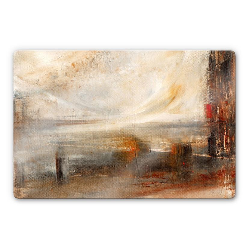 Tableau sur verre Niksic - Dans la vallée des vents