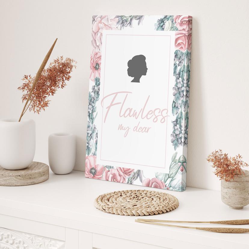 Canvastavla Flawless my dear - inspirerad av Bridgerton