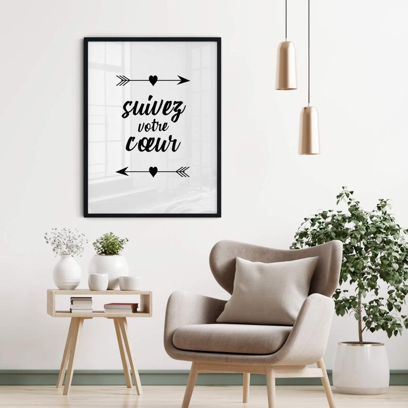 Poster Suivez votre cœur