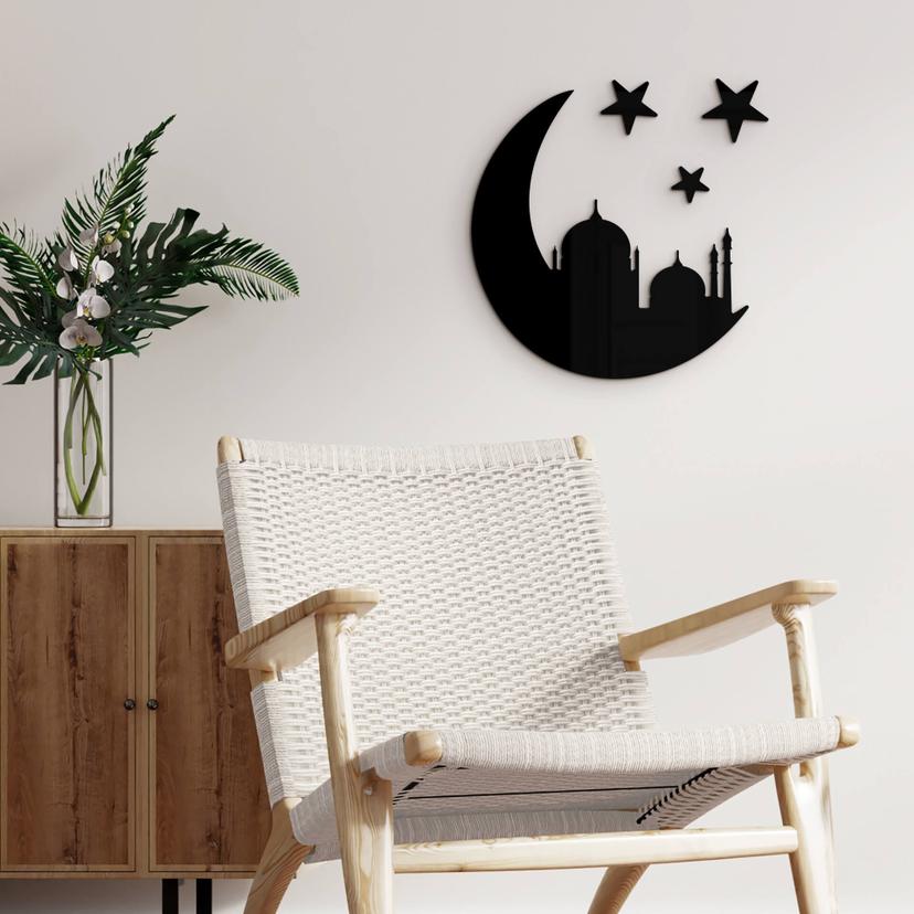 Decoración acrílica Ramadán - Noche árabe