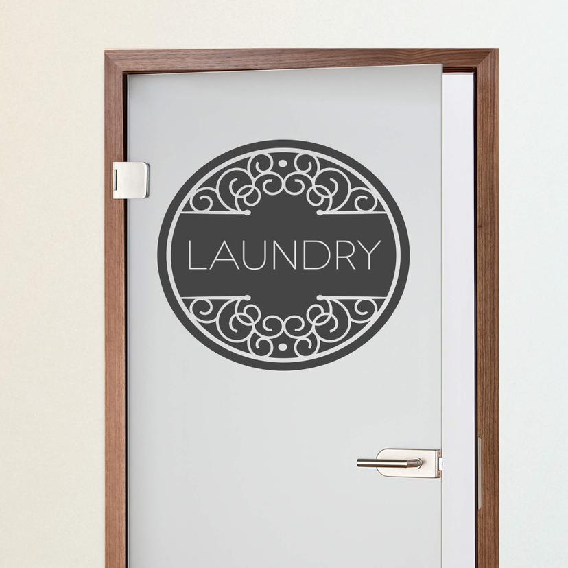 Wallsticker -  Laundry