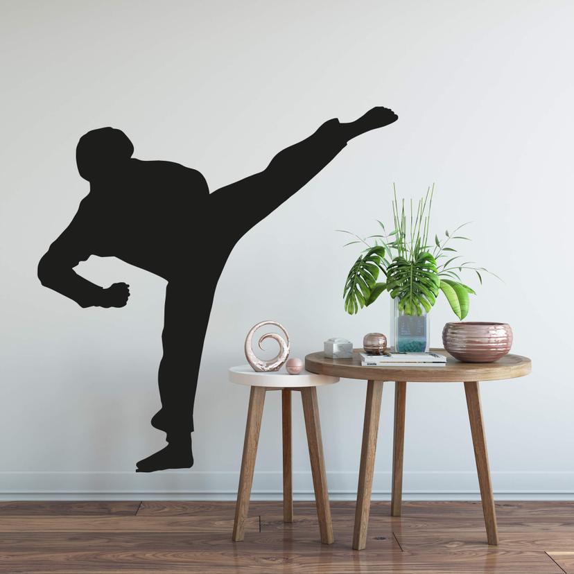 Wallsticker Kickbokser