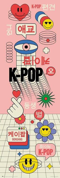 Plakat K-POP, plakat (53 x 158 cm)