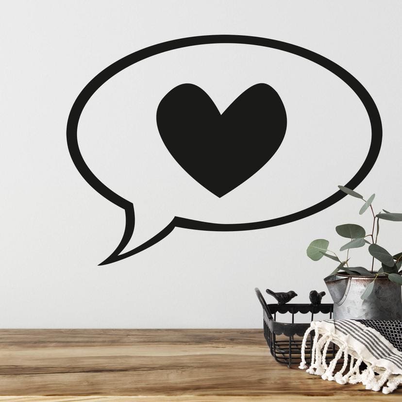 Sticker mural - Bulle d'amour