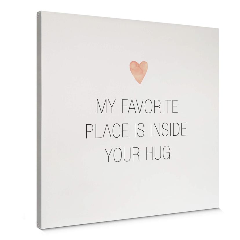 Canvasbillede - Confetti & Cream - Favorite Place