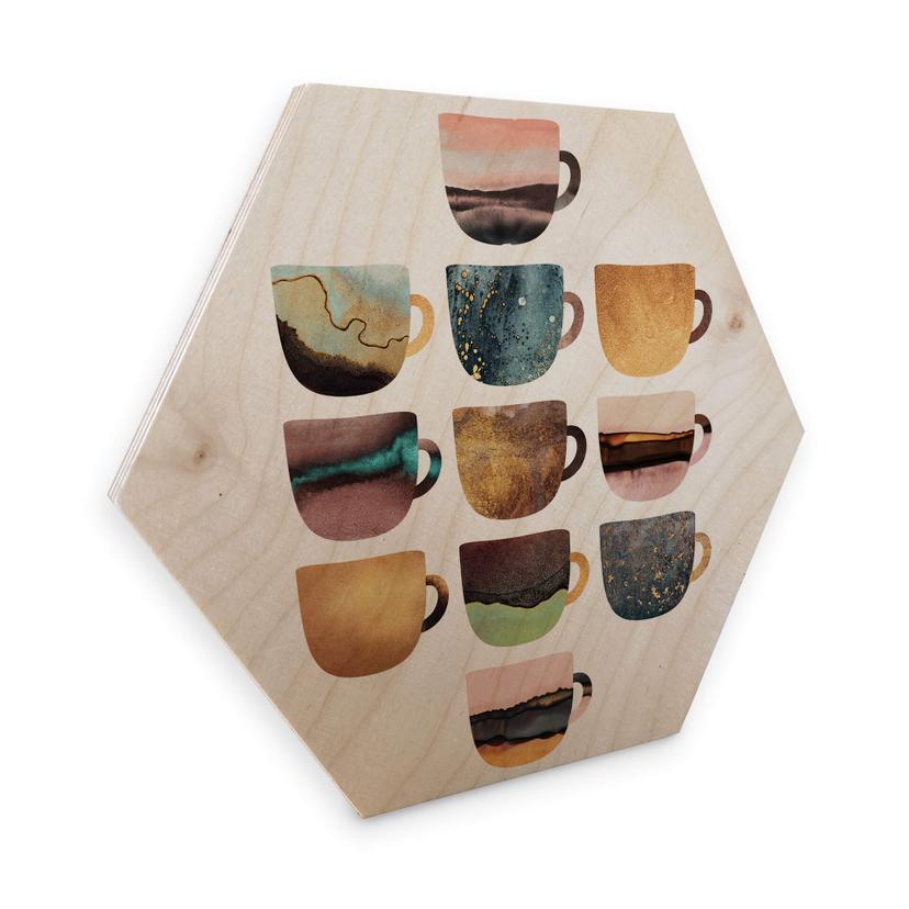 Hexagon - Hout - Fredriksson - Coffee
