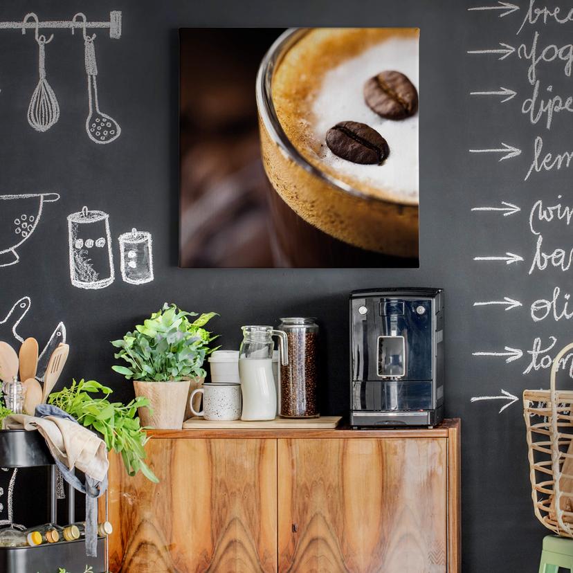 Stampa su tela - Chicchi di caffè