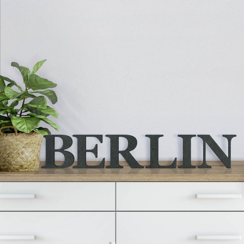 MDF bogstaver - Berlin