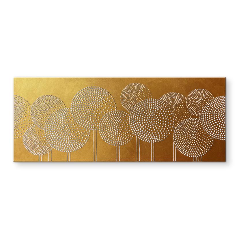 Pannello paraschizzi Fiori di perle bianche - Grande