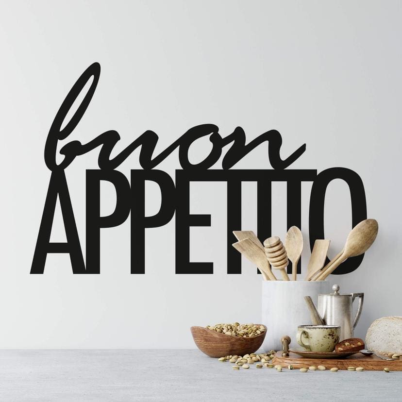 Sticker mural Buon Appetito 02