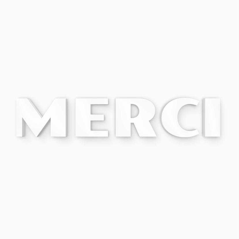 Lettere decorative - Merci
