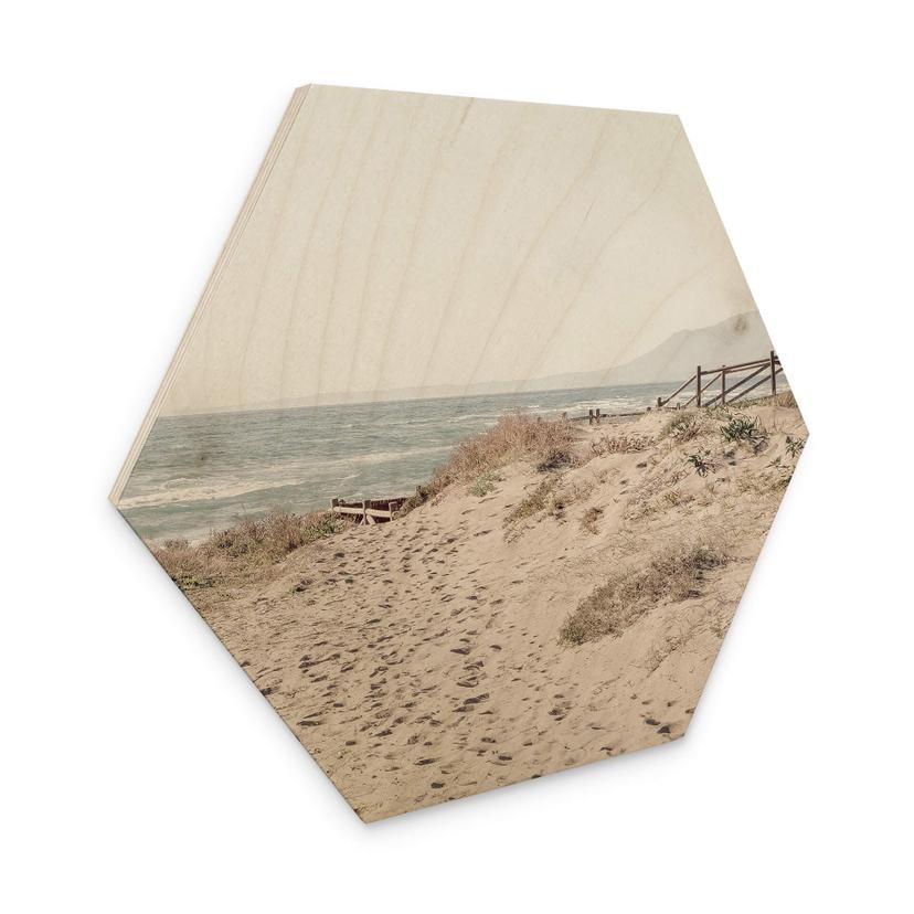 Hexagone - Bois 1X Studio - Montée de plage sur les dunes