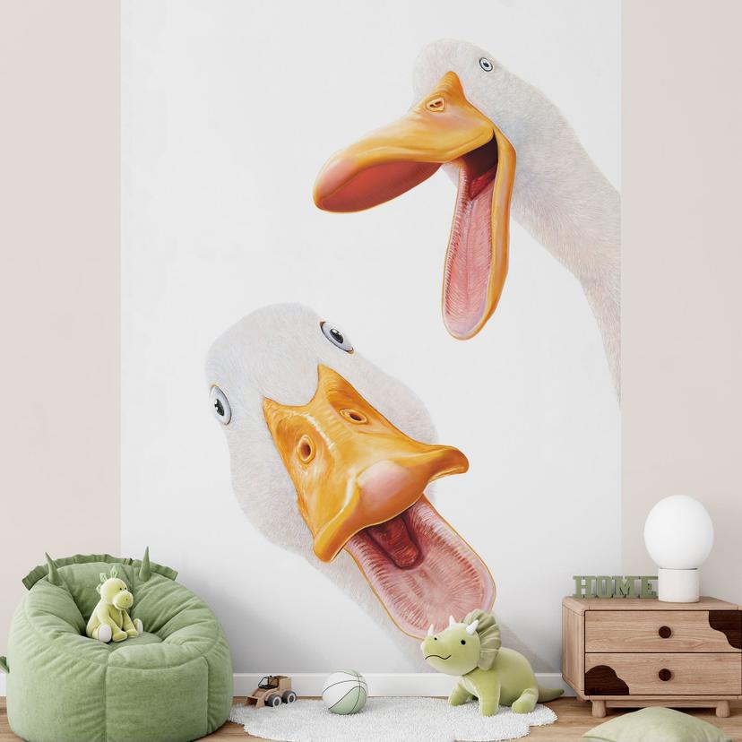 Papier peint photo Oies bavardes - Korenkova