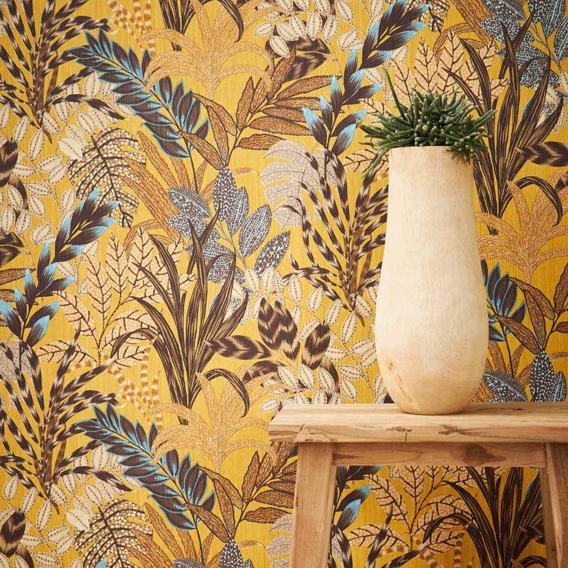 Papel pintado no tejido Livingwalls Papel pintado jungla Metropolitan Stories Nala Ciudad del Cabo m