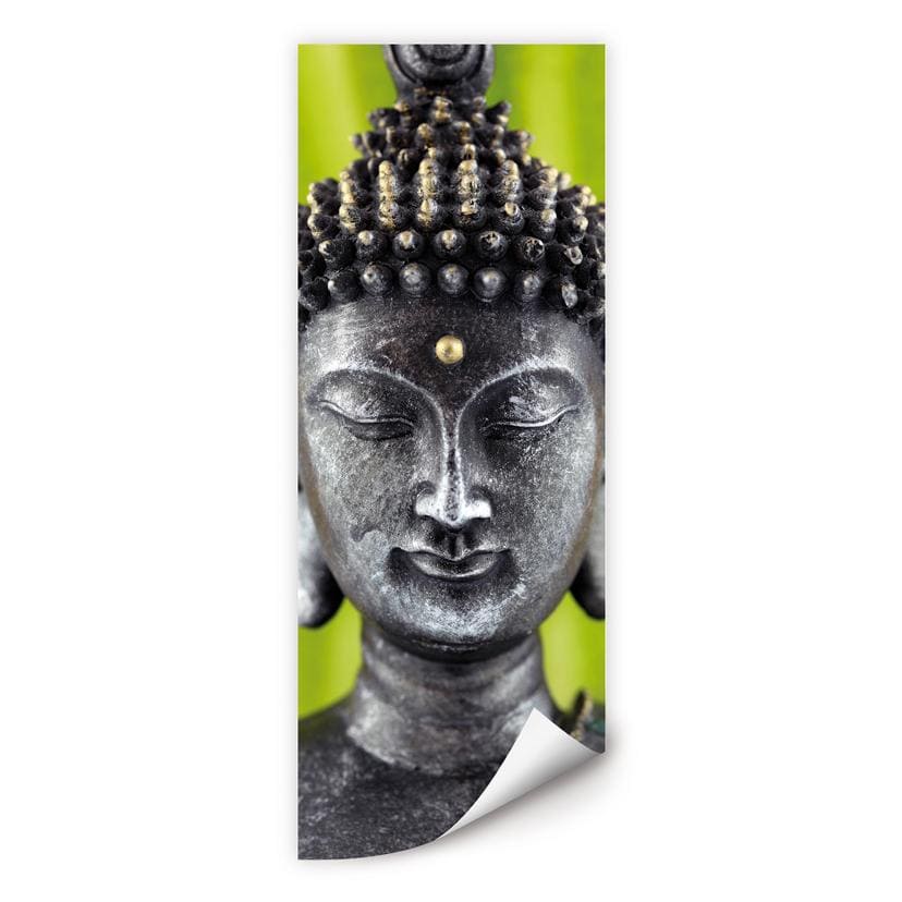 Zelfklevende Poster - Green Buddha