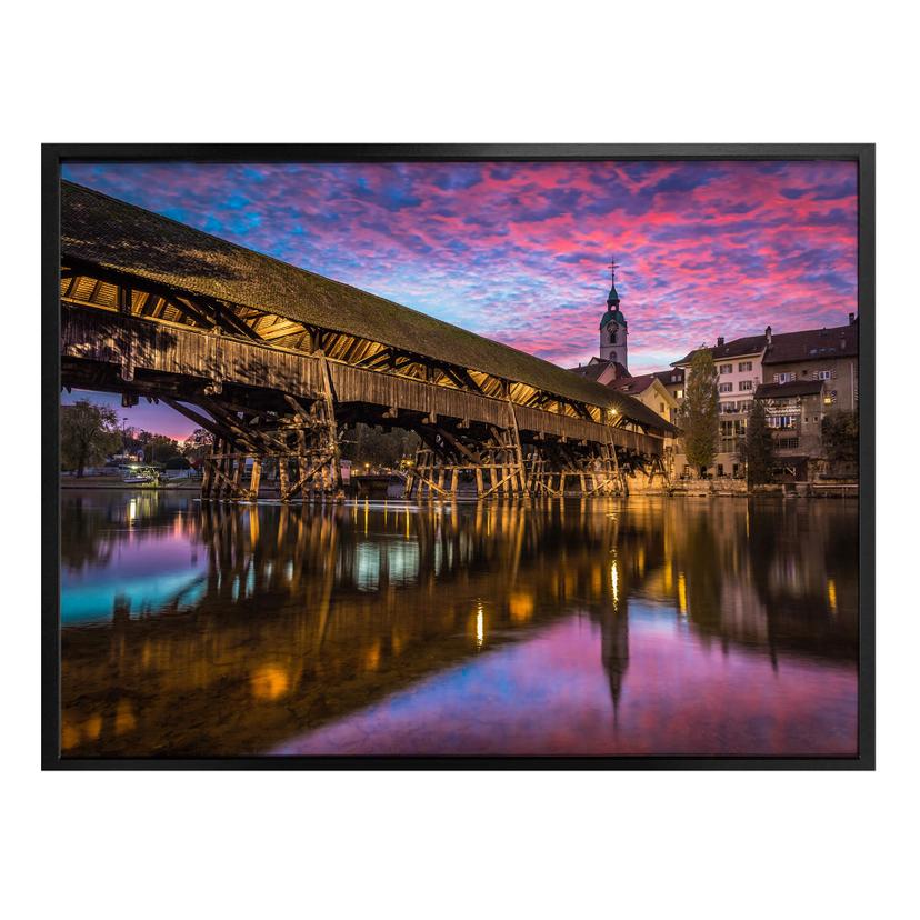 Póster Huber - Casco antiguo de Olten