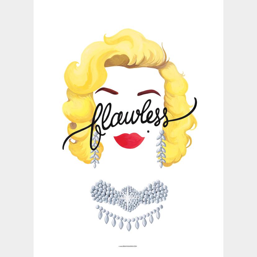 Fotomurale Tohmé - Flawless Marilyn