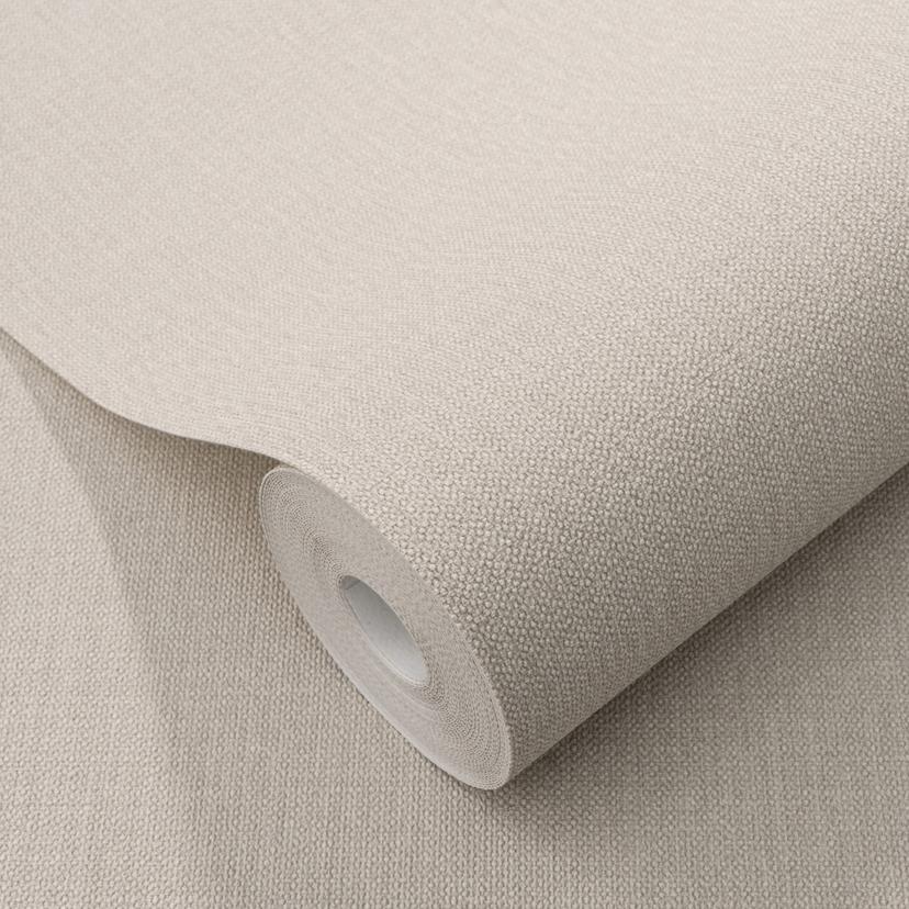 Tapeta flizelinowa WOVEN Elle Decoration 4, jasny taupe