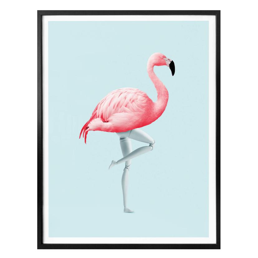 Póster Suelto - Maniquí Flamingo