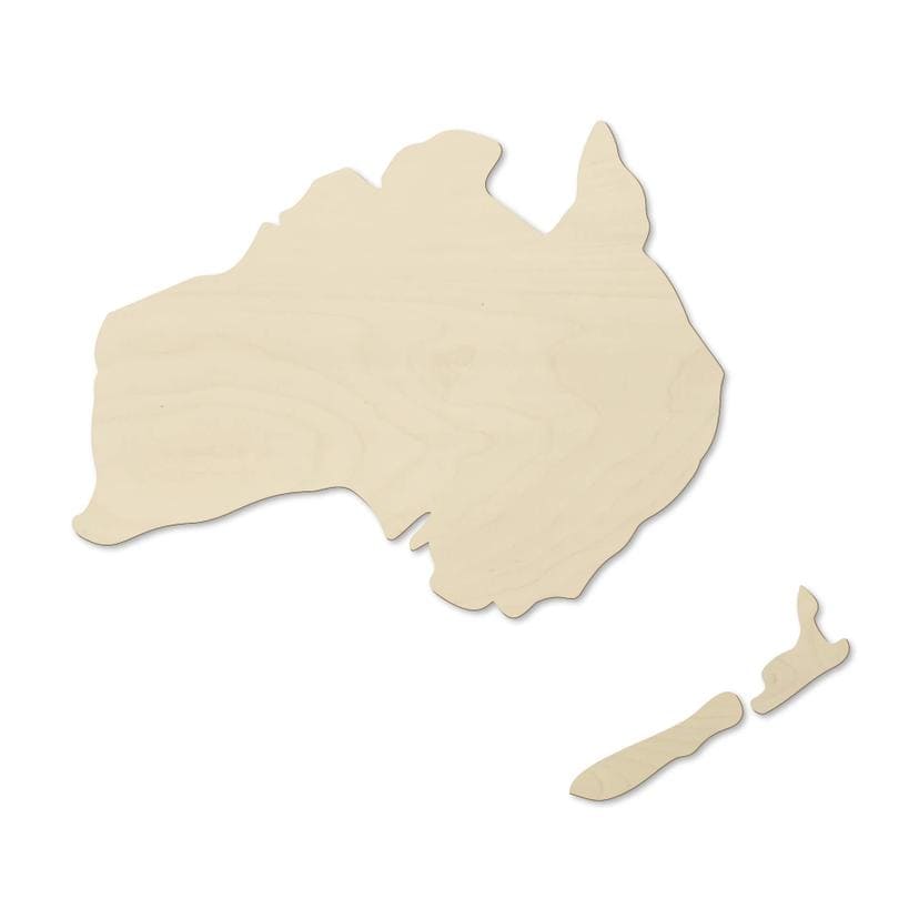 Decoro in legno - Australia - Nuova Zelanda