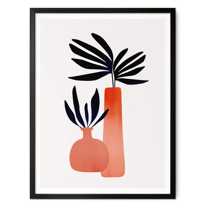 Póster Kubistika - Plantas de cuento de hadas
