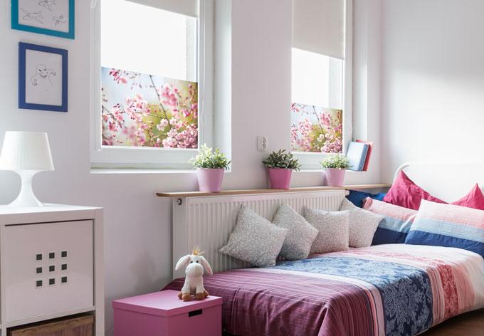 Körsbärsblommor sekretessfilm