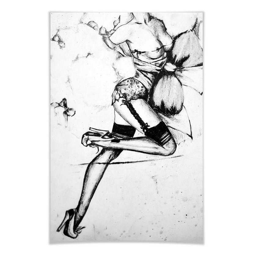 Poster - Pin-up séduisante
