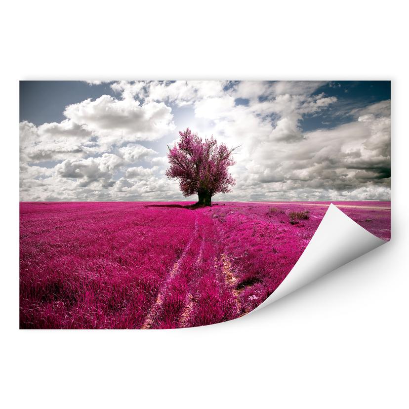 Zelfklevende Poster Lonely Tree